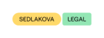 SEDLAKOVA LEGAL logo